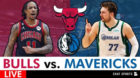 bulls vs mavericks live stream